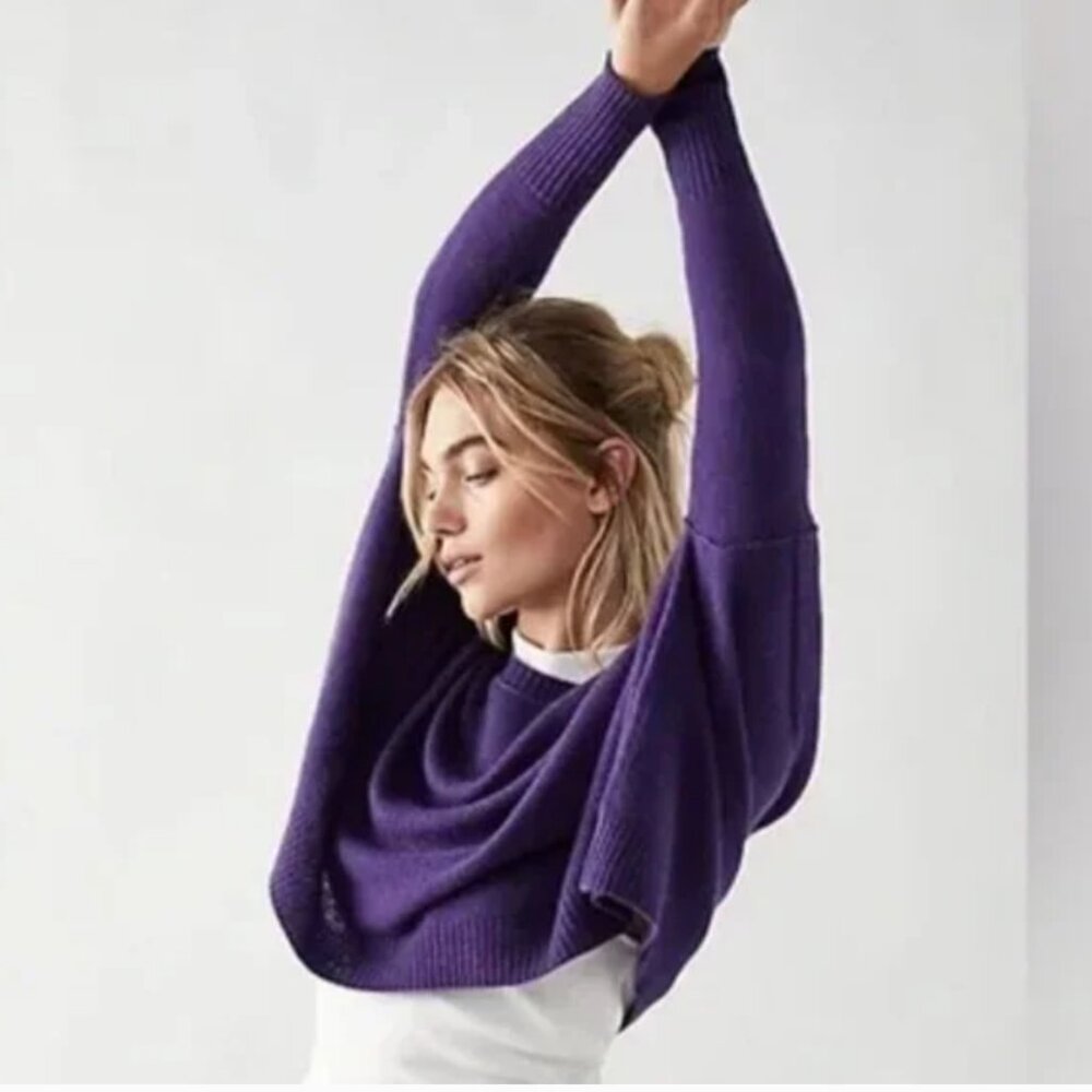 Free People Purple Sweater - Picture 7 of 7